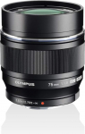 Olympus M.ZUIKO DIGITAL ED 75mm 1:1.8 objektiiv - must