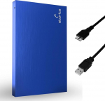 Storite v&auml;line kaasaskantav k&otilde;vaketas 120GB USB 3.0 v&auml;lise varundussalvestusega kiire andmeedastus, mis sobib PC, Mac, Windows, m&auml;ngude, s&uuml;learvutite ja lauaarvutite jaoks (sinine)