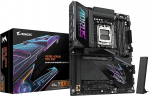 GIGABYTE X870E AORUS PRO X3D emaplaat - toetab AMD Ryzen 9000 protsessoreid, digitaalne 18+2+2-faasiline VRM, kuni 9000MHz DDR5 (O.C.), 2xPCIe 5.0 + 2xPCIe 4.0, Wi-Fi 7, 5GbE LAN, USB 4
