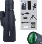Monokulaarne teleskoop 10-30x50 Zoom - HD teleskoop t&auml;iskasvanutele BAK4 prisma ja FMC objektiiviga, IP56 veekindel, mobiiltelefoni hoidja ja statiiv, linnuvaatluseks, reisimiseks, jahil, matkamiseks, matkamiseks, v&auml;ljas kasutamiseks.