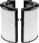 2-in-1 asendusfilter, mis &uuml;hildub Dysoni &otilde;hupuhastiga HP04 TP04 DP04 PH04 HP09 TP09 HP07 TP07 PH03 PH01, &otilde;hupuhastaja 360&deg; kombineeritud klaasist puhas jahe &otilde;huniisutaja ventilaator, H13 klassi t&otilde;elise HEPA asendusfilteriga