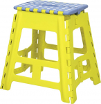 AZUMAYA Cluster stool Folding type footstool L Yellow (Japan import)