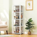 Dtyubfg Collectibles Display Case, puidust vitriinkapp, akr&uuml;&uuml;l vitriinkapp, akr&uuml;&uuml;l kollektsiooni vitriinkapp, multifunktsionaalne tolmukindel akr&uuml;&uuml;l vitriinkapp, selge vitriinkapp elutuppa ja