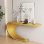 Konsolentisch f&uuml;r den Eingangsbereich, Mid Century Eingangstisch mit Aufbewahrung, schmaler Langer Sofatisch, Beistelltisch f&uuml;r Wohnzimmer, Flur, Foyer