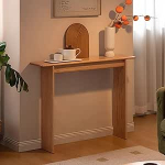 Konsolentisch im Landhausstil f&uuml;r den Eingangsbereich - Stabiler Flurtisch aus Holz, dekoratives Foyerm&ouml;bel f&uuml;r Wohnzimmer und Eingangsbereich (99,5 x 20,3 x 75,7 cm) - Stilvolle und funktio