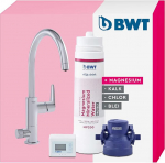BWT AQA Drink Pure Urban Water Filter, 2-kordne kraan koos C-v&auml;ljalaskeava ja magneesiumifiltri padruniga, joogivee filter, filtrid lubjakivi, kloor, plii ja vask
