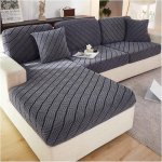 YHWW Sofa Seat Cushion Cover 3/2/1 Seater Stretch Couch Cushion Cover Elastic Sofa Cushion Protective Covers for Sofa Seat Cushion Protective Cover (Color : #2, Size : Size-6)