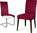 BEAUTEX mikrokiust toolikattekomplektid, mikrokiust toolikate, elastne veniv kate, suuruse ja v&auml;rvi valik (2 komplekti, Bordeaux)