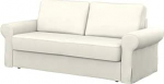Soferia &uuml;hilduv asenduskate Backbro 3-kohalisele diivanvoodile Majestic Velvet Cream Ecru
