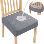 smiry veekindlad istmekatted s&ouml;&ouml;gitoa toolidele 4 Stretch Jacquard eemaldatav pestav tooli istme katted kaitse ei ole tagasi katted Hall