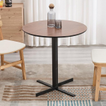 toolus s&ouml;&ouml;gilaud, &uuml;mmargune, k&ouml;&ouml;gilaud, puidust s&ouml;&ouml;gilaud, v&auml;ike k&uuml;ljelaud, vintage laud, s&ouml;&ouml;gituba, puidust laud elutuppa, 75 x 75 cm (p&auml;hklipuust)