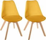 Baya Atmosphera Skandinaavia stiilis toolid (2, safran, suur)