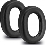 Yaowanguan Elite 85h k&otilde;rvapadjad Jabra Elite 85h k&otilde;rvaklappide jaoks, asendamine Elite 85h valgu nahast k&otilde;rvapadjad m&auml;luvahupadjadega, mustad