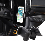 DIYUCAR Autotelefoni hoidik, mis &uuml;hildub Ford Ranger 2023 2024+, keskkonsooli navigatsiooniekraan, telefoni hoidik, 360&deg; p&ouml;&ouml;ramine, reguleeritav telefoni hoidik, k&auml;ed-vabad auto jaoks