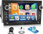 CAMECHO 4+128G Android 15 navigatsiooniga autoraadio Opel Astra Antara Vectra Corsa Zafira Meriva Combo koos tahavaatekaameraga, 7-tolline traadita Carplay raadio Bluetoothiga Android Auto FM RDS GPS WiFi