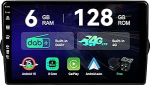 [6G+128G | Eingebaut DAB+ 4G] - MSD Autoradio f&uuml;r FIAT Egea Tipo (2015-2018) | Android 15 GPS Navi Radio | CarPlay Android Auto Lenkradsteuerung WiFi DSP | Cam&eacute;ra MIC | Octa-Core 2 Din 9 Zoll