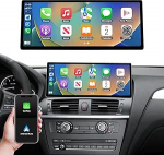Ninetom 12.3" autoraadio puuteekraan 2013-2016 BMW X3 / X4 seeria F25 F26 koos NBT s&uuml;steemiga, tugi Apple CarPlay / Android Auto / Mirrorlink / navigatsioon, autostereos&uuml;steemi uuendamine