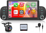 Hodozzy Carplay Android autoradio Fiat Panda 2013-2020 koos SWC-ga, 9-tolline puuteekraan koos Mirror Link/Android Car/WiFi/GPS/RDS/FM/Bluetooth/USB/DSP+Canbusiga