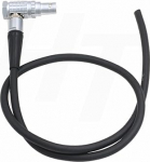 HangTon FGG.0B.302 90cm 2-poldiline &otilde;ige nurga all olev toitekaabel Teradek/ARRI Alexa/RED kaameramonitorile