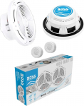 Komplekt Boss Audio Systems MR752C, 2 x 2-Way Marine Speaker System, 18,7 cm, 187 mm, 7,5 tolli l&auml;bim&otilde;&otilde;t, 200 Watt RMS, 400 Watt Max, 4 Ohm, 92 dB, veekindel, paatidele, merele, Paar