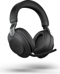 Jabra Evolve2 85 UC juhtmevabad k&otilde;rvaklapid koos Link380c ja laadimisalusega, stereo, must - juhtmevabad Bluetooth-k&otilde;rvaklapid k&otilde;nede ja muusika jaoks, 37 tundi aku kestvust, t&auml;iustatud m&uuml;rasummutusega k&otilde;rvaklapid