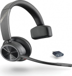 Poly Voyager 4310 UC (Plantronics) juhtmevaba peakomplekt - &uuml;hek&otilde;rvaline Bluetooth-peakomplekt m&uuml;ravastase mikrofoniga - &uuml;hendamine PC/Mac/Mobiiliga Bluetoothi kaudu - &uuml;hildub Teams, Zoom ja teistega.