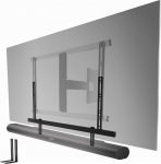 Vogel's Premium Mount Sonos Soundbaridele - t&auml;iuslik paigutus Arc (Ultra), Beam & Playbarile | Ideaalne p&ouml;&ouml;rlev teleri seinakinnitusele