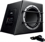 AXTON ATB20A - 20 cm / 8-tolline aktiivne subwoofer autodele ja haagissuvilatele, kompaktne bassikarp koos v&otilde;imendiga, aktiivne bassikarp k&otilde;rgtaseme sisenditega, 100 Watt RMS