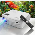 Technaxx projektor TX-332 - Native 1080P Full HD projektor ametliku Netflixi litsentsiga - 120-tolline pilt - 200 ANSI luumenit - WiFi & Bluetooth - HDMI USB - k&otilde;lar - LED 30,000h - Mini Smart Projector