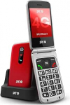 SPC Stella 3-4G vanemate mobiiltelefon koos kokkuklapitava katte, men&uuml;&uuml; ja suurte nuppudega, h&auml;daabik&otilde;ne nupuga, kaugkonfiguratsiooniga, kuuldeaparaadiga &uuml;hilduv ja 103 dB helitugevusega, laadimisjaam ja 3 otsekui