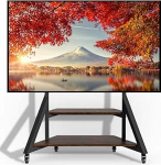 unho TV Stand k&otilde;rgusreguleeritav, TV Stand Universal TV Stand koos AV riiulitega 65 - 100 tollile, VESA 800 x 600 mm, kuni maksimaalselt 100 kg.