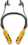 DEWALT Heavy-Duty 2-in-1 kaelarihmaga Bluetooth-k&otilde;rvaklapid koos k&otilde;laritega - t&ouml;&ouml;platsi k&otilde;lar ja kaela &uuml;mber olev peakomplekt, traadita Bluetooth-k&otilde;rvaklapid, 60+ tundi muusika taasesitust, sisaldab kandekotti