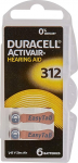 Duracell EasyTab/Activair t&uuml;&uuml;p 312 kuuldeaparaadi patareid Zinc Air P312 PR41 ZL3 60-ne pakk
