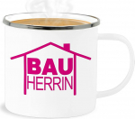 Shirtracer Email Tinamug - Statement - Builder DIY - 300 ml - White Silver - Statements Baugerrau Happy New Year Builders New Year with