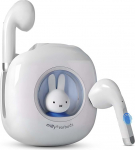 MiPow x Miffy Bluetooth juhtmeta k&otilde;rvaklapid, armas juhtmega k&otilde;rvaklapid, IPX5 veekindel (sinine)