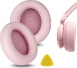 Geekria Nova asendusk&otilde;rvapadjad, mis &uuml;hilduvad Soundcore Life Q30 Soundcore by Anker Life Q35 k&otilde;rvaklappidega (roosa)