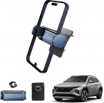 Hyundai Tucson NX4 2021-2024, Tucson NX4 tarvikud Elektriline mobiiltelefoni hoidja, auto telefoni hoidja, 360&deg; p&ouml;&ouml;ramine, &uuml;hildub k&otilde;igi nutitelefonidega 4 - 7 tolliga