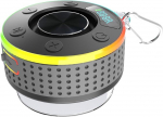 Donerton Bluetooth-k&otilde;lar, kaasaskantav Bluetooth-k&otilde;lar stereoh&auml;&auml;lega, LED-valgusega, juhtmeta k&otilde;lar koos iminapaga, topeltpaaritamine, IP7 veekindel