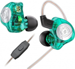 CCZ MC02 Gaming K&otilde;rvaklapid In-Ear Monitors M&uuml;ra t&uuml;histav Wired 3.5mm Jack Deep Bass Gaming IEMs koos mikrofoniga DJ k&otilde;rvaklapid 10mm Dual Magnetic DD muusikutele