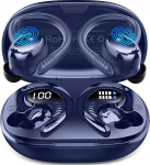 Bluetooth 5.4 k&otilde;rvaklapid Sport, 2026 k&otilde;rvaklappide traadita Bluetooth 6D Stereo/4 ENC mikrofoniga, 50H m&uuml;ravastased k&otilde;rvaklapid, k&otilde;rvaklappidega spordik&otilde;rvaklapid, IP7 veekindlad k&otilde;rvaklapid