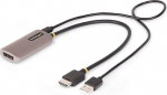 StarTech.com 30 cm HDMI-DisplayPort adapteri kaabel, 8K 60Hz, aktiivne HDMI 2.1 DP 1.4 adapter, USB toiteallikaga, HDMI DP-le