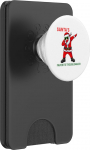 Weihnachtsmann's Favorite Troublemaker, lustiges Weihnachtsdesign PopSockets PopWallet f&uuml;r MagSafe