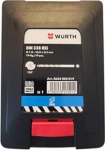 W&uuml;rth Zebra Premium metallipuuride komplekt l&auml;bim&otilde;&otilde;t 1,0-10,0 x 0,5 mm HSS DIN 338 t&uuml;&uuml;p RN 130&deg; 19-osaline spiraalpuuride sortiment