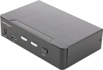 StarTech.com 2-portiline HDMI KVM l&uuml;liti - &uuml;he monitori 4K 60Hz Ultra HD HDR - HDMI 2.0 KVM l&uuml;liti koos 2 portilise USB 3.0 Hubiga (5Gbps) ja 4x USB 2.0 HID, Audio - Hotkey - TAA (SV231HU34K6)