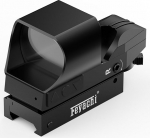 Feyachi RS-31 Red Dot Visor, Red Dot Visor Airsoft koos 20 mm / 22 mm Picatinny Rail, 4 reticles 6 heleduse seaded Luminous Dot Sight Rifle Scope Jahindus Airsoft relvale