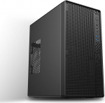 Micro-ATX arvutikere Mini-Tower SPCC 0,8 mm ilma ventilaatorita Kompaktne korpus MATX/Mini-ITX kodukontor jahutatav HDD/SSD hoidja PC-kere