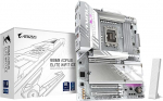 GIGABYTE B860 AORUS Elite WIFI7 Ice emaplaat - Intel Core Ultra protsessorid, 14+1+2+1 faasi VRM, kuni 9200MHz DDR5, 1xPCIe 5.0 + 2xPCIe 4.0 M.2, 2.5 GbE LAN, WiFi 7, USB 4