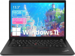 Lenovo ThinkPad X13 FHD s&uuml;learvuti, Intel Core i5-10310U, 16 GB RAM, 512 GB SSD, HDMI, Thunderbolt, jaapani klaviatuur, Windows 11 Pro (renoveeritud)