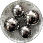 Lagerstahlkugel/Pr&auml;zisionsstahlkugel 40/42,863 mm - 50,8 mm Standard massiv - 260 Gramm, 1 St&uuml;ck(Laagri teras 48mm 450 gramm)