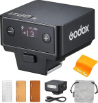 Godox iT20 S iT20-S IT20S TTL Mini Camera Flash 700 v&auml;lku, 1.5s taaskasutus, 6 taset (1/32-1/1 v&otilde;imsus), sisseehitatud liitium aku, magnetiline hajuti ja filter, Sony kaameratega &uuml;hilduv v&auml;lk
